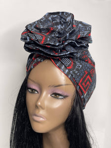 Amaka Pretied Satin Lined Headwrap