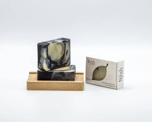 Black Amber Linen Natural Soap