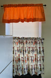 Ankara Printed Kitchen Curtains