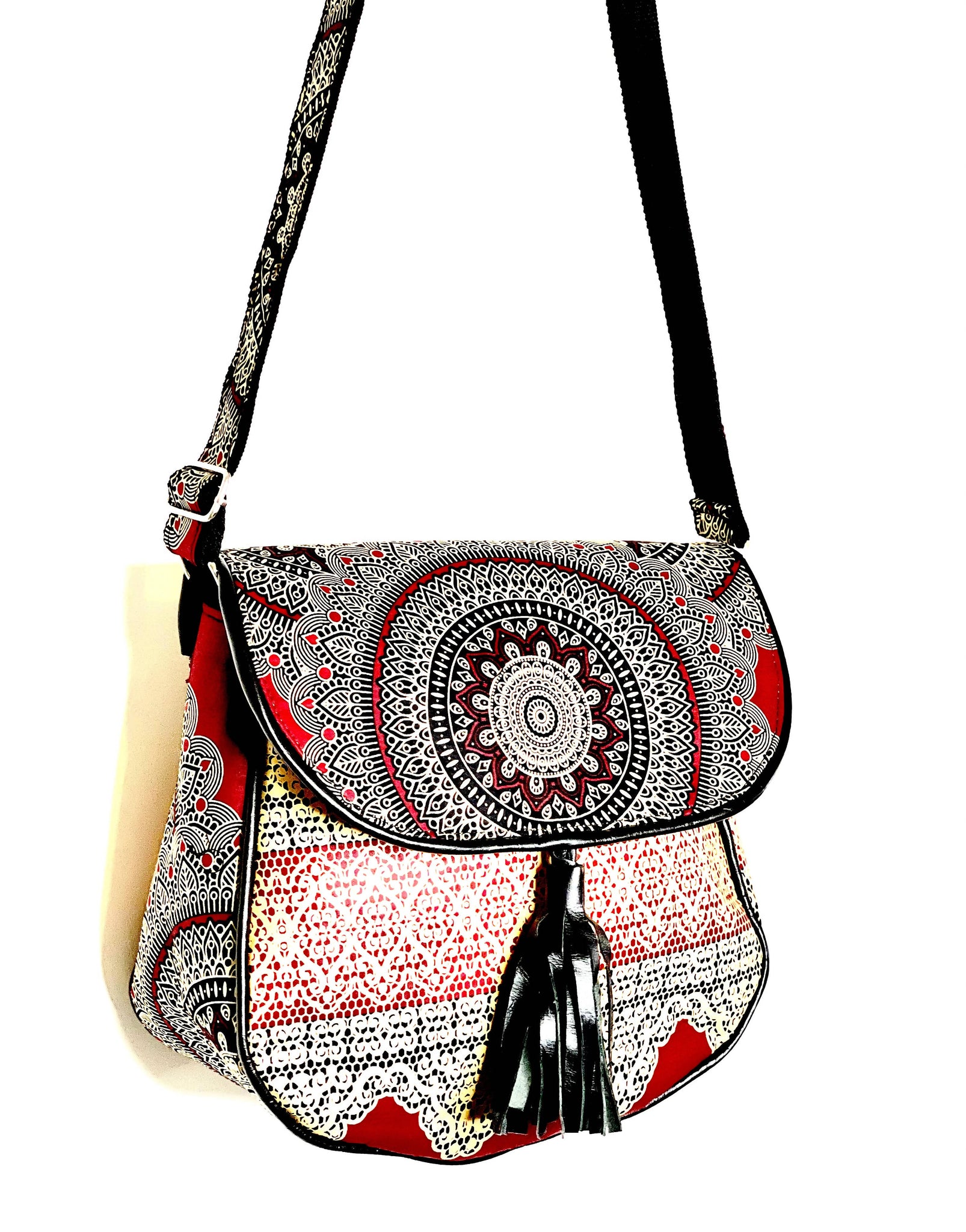 Buy Anekaant Geomat Aqua & Multi Cotton Canvas Geometric Jacquard Sling Bag  Online at Best Prices in India - JioMart.