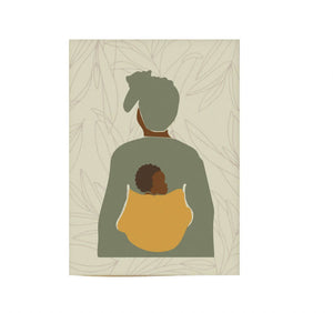 Babywearing Greeting Card